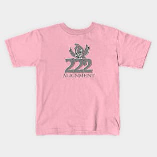 Angel Number 222 ALIGNMENT Kids T-Shirt